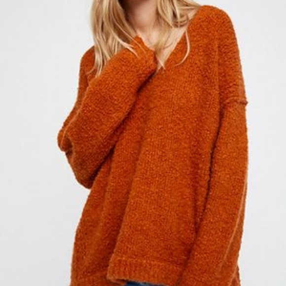 Free People Sweaters - New Free People Lofty V-neck sweater
